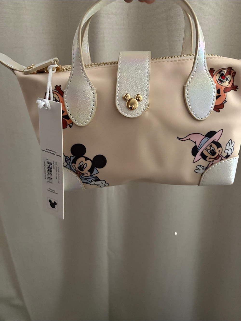 Stoney Clover mini bag Mickey and friends hallo Print Mini Handbag - Picture 2 of 6